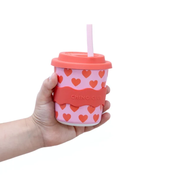 Hearts Kids Keep Cup 8 oz - Image 4