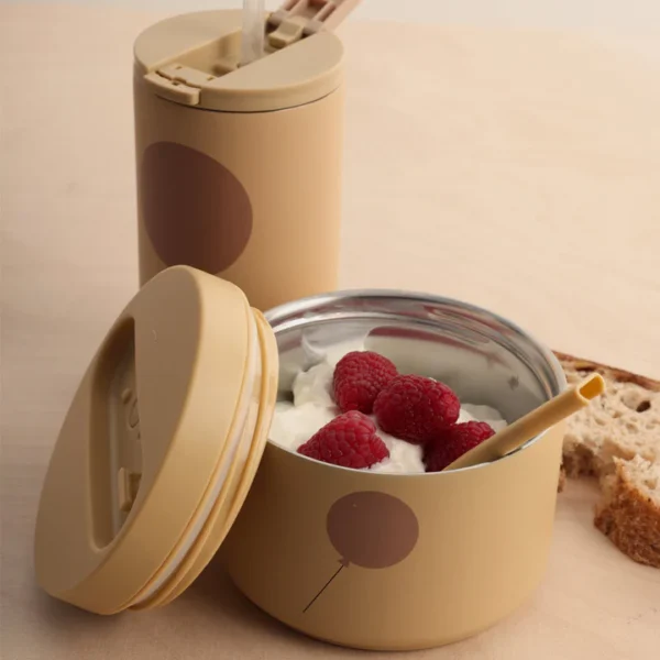 ⁦KIDS THERMO FOOD BOXES - Ash Rose⁩ - الصورة ⁦4⁩