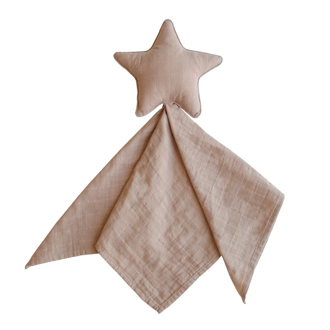 Star Lovey Blanket - Natural