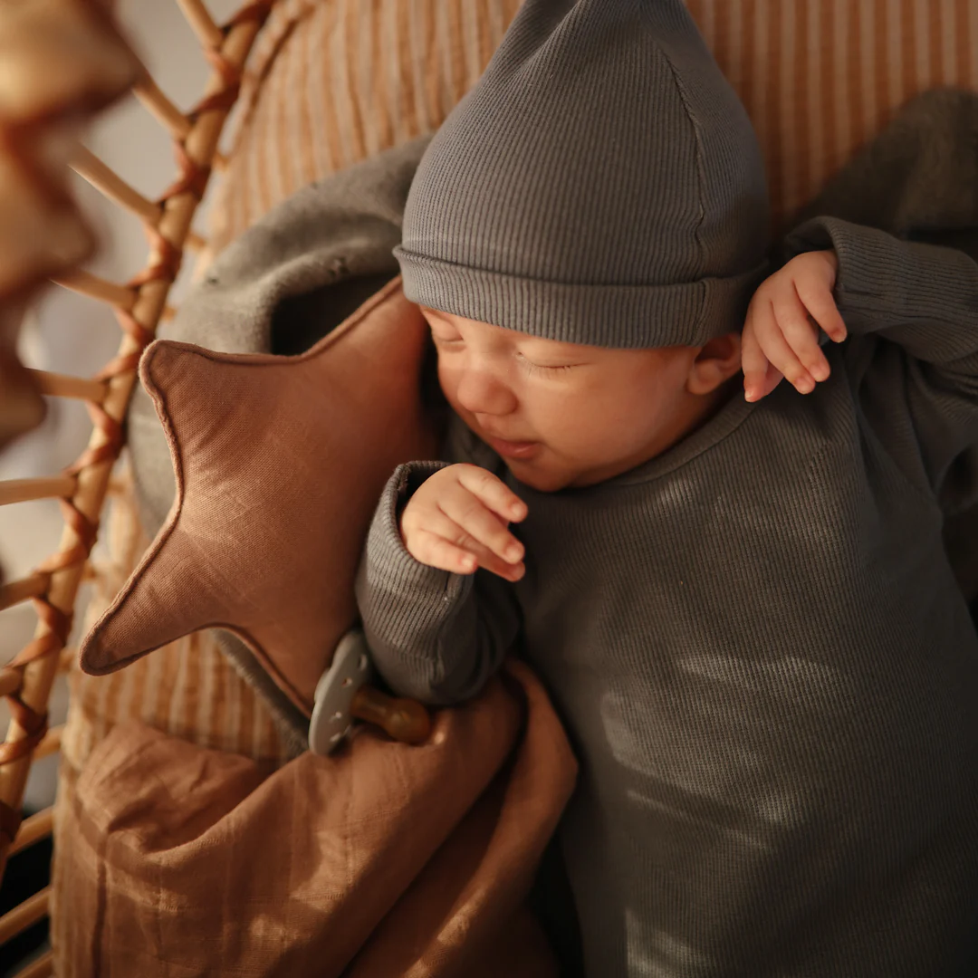 Star Lovey Blanket - Natural - Image 3