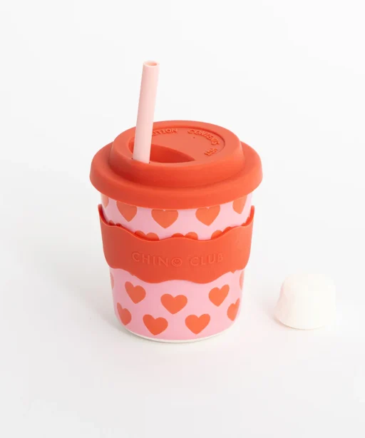 Hearts Kids Keep Cup 8 oz