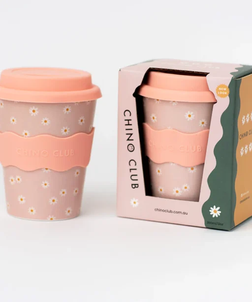 Alternative view of Pink Daisy Adult Cup 12 oz