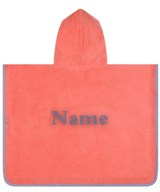 Alternative view of MINI PLOUF PONCHO – MARBELLA