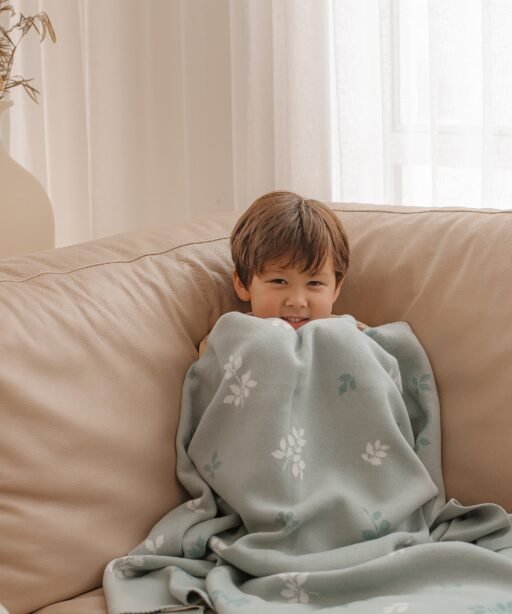 Alternative view of Sweet Sage Blanket