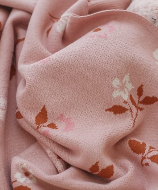 Alternative view of Peony Blanket