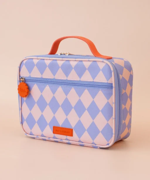 Blue Diamonds Mini Lunch Bag