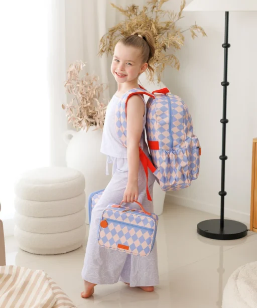 Alternative view of Blue Diamonds Mini Lunch Bag